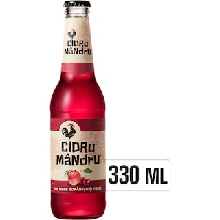 Cidru Mandru | Cidru cu aroma de mere si visine 0.33L