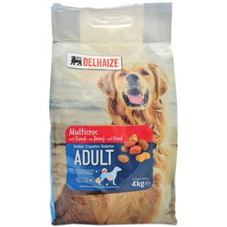 Delhaize | Hrana uscata pentru caini, cu vita 4kg