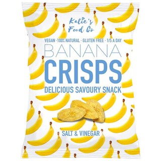 Kattie's Food | Chipsuri de banane cu sare si otet 32g