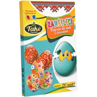 Take | Vopsea de oua si decoratiuni Zambilici, 20 oua
