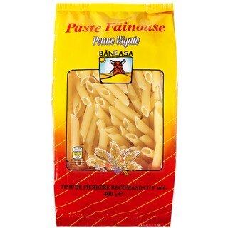 Baneasa | Paste fainoase Penne rigate fara ou 400g