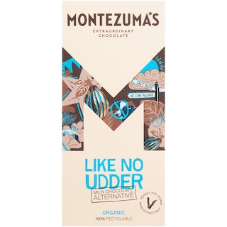 Montezuma's | Ciocolata vegana bio cu gust de lapte 90g
