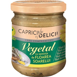 Capricii si Delicii | Pasta vegetala cu seminte 180g