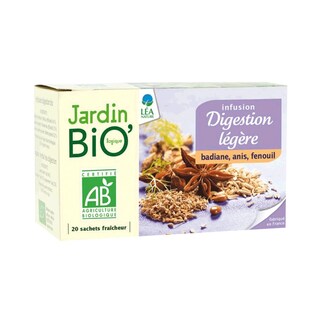 Jardin Bio' | Ceai din plante eco Digestie usoara 30g