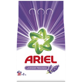 Ariel | Detergent cu parfum de lavanda 20 spalari 2kg