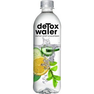 Detox Water | Bautura necarbonatata cu extract de lamaie 0.5L
