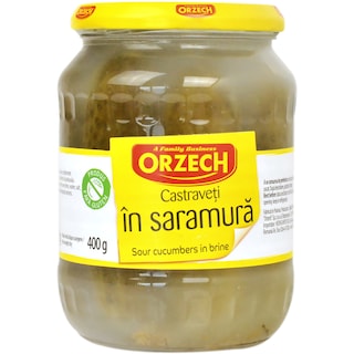 Orzech | Castraveti in saramura 670g