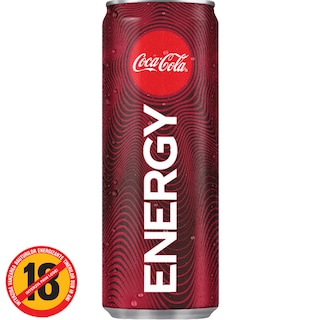 Coca-Cola Energy | Bautura energizanta carbogazoasa cu cafeina 250ml