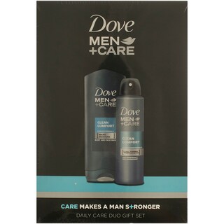 Dove Men+Care | Pachet cosmetice cu deodorant + gel dus 150ml+250ml