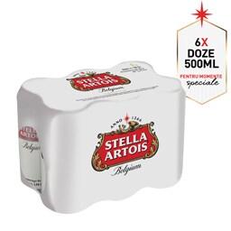 Bere blonda superioara 6x0.5L
