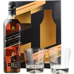 Whisky 0.7L + 2 pahare