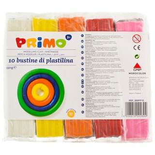 Morocolor | Plastilina cu 10 culori 550g
