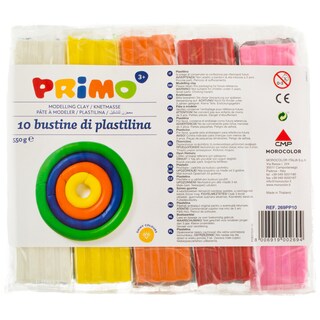 Morocolor | Plastilina cu 10 culori 550g