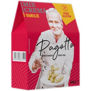 Pagotto | Crema pentru prajituri de vanilie fara gluten 65g
