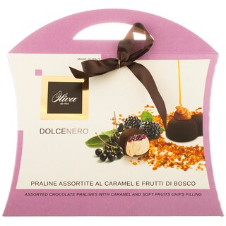 Oliva | Praline cu caramel si fructe de padure 150g