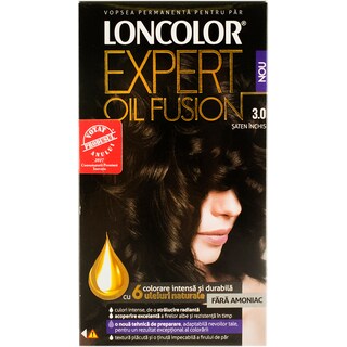 Loncolor | Vopsea de par saten inchis