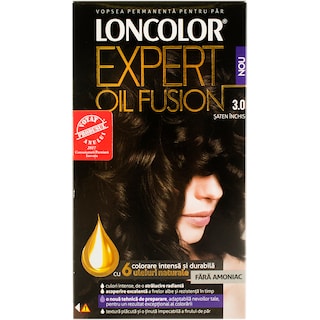 Loncolor | Vopsea de par saten inchis