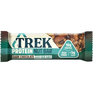 Trek | Baton de nuci cu ciocolata neagra si sare de mare 40g