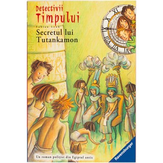 (bucata) | Carte Detectivii timpului, Secretul lui Tutankamon