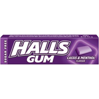 Halls | Guma cu aroma de mentol si coacaze  14g