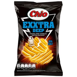 Chio | Exxtra Deep | Chipsuri cu sare de mare 125g