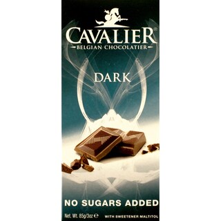 Cavalier | Ciocolata neagra fara zahar 85g