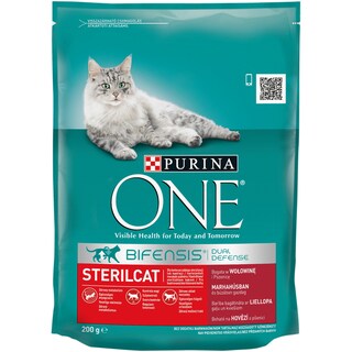 Purina One | Hrana uscata pentru pisici cu vita si grau 200g