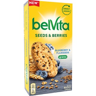 Belvita | Biscuiti cu afine si seminte de in 270g