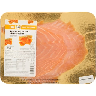 365 | Somon afumat si feliat de Atlantic 200g