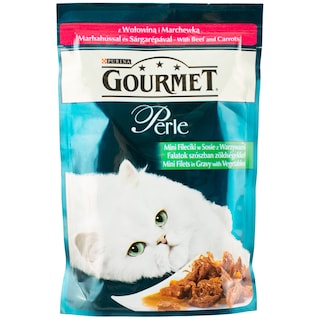 Gourmet | Perle | Perle hr um pisi vita si morcov  85g