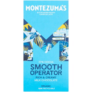 Montezuma's | Ciocolata cu lapte bio cu 37% cacao 90g
