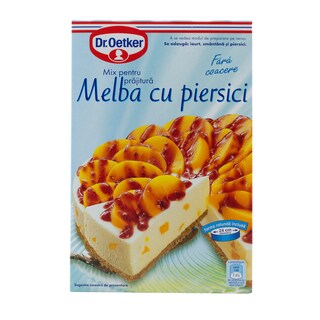 Dr. Oetker | Mix pentru prajituri Melba cu piersici 252g