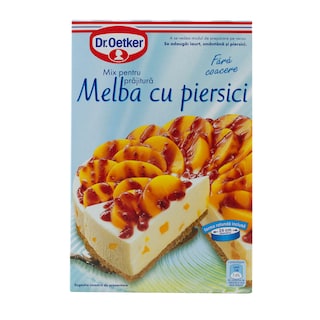 Dr. Oetker | Mix pentru prajituri Melba cu piersici 252g
