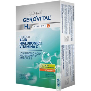 Gerovital | Fiole cu Acid Hialuronic 2% 10x2ml