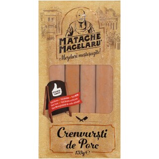 Matache Macelaru' | Crenvursti de porc  170g