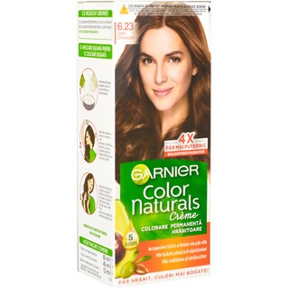 Garnier | Color Naturals | Vopsea de par 6.23 Saten Efervescent