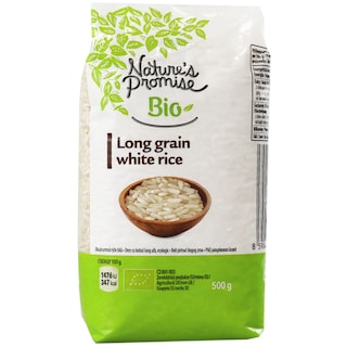 Nature's Promise Bio | Orez cu bobul lung alb, ecologic 500g