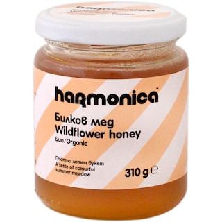 Harmonica | Miere bio din flori salbatice 310g