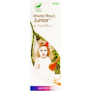 Pro Natura | Sirop Imuno Royal Junior 100ml