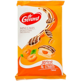 Dr Gerard | Piscoturi cu aroma de frisca si umplutura de caise 165g