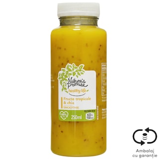 Nature's Promise Healthy Life | Smoothie de fructe tropicale si chia 250ml
