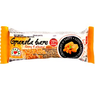 Vitalia | Baton de cereale cu miere si migdale 35g