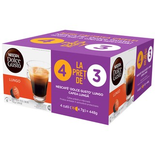 Nescafe | Dolce Gusto | Cafea Lungo  4x16 capsule