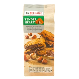 Delhaize | Biscuiti cu umplutura de alune si ciocolata  200g