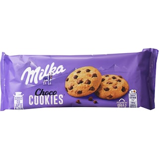 Milka | Fursecuri cu bucatele de ciocolata Choco Cookies 135g