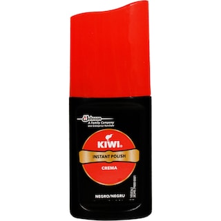 Kiwi | Colour Shine | Crema lichida de pantofi neagra 50ml