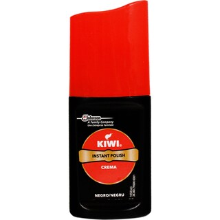 Kiwi | Colour Shine | Crema lichida de pantofi neagra 50ml