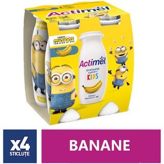 Actimel | Actikids | Iaurt banane 4x100g