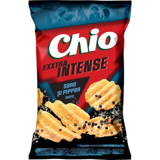 Chio | Exxtra Intense | Chipsuri din cartofi cu sare si piper 125g
