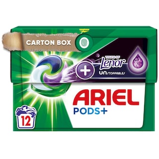 Ariel | Detergent Touch of Lenor Unstoppables, 12 capsule